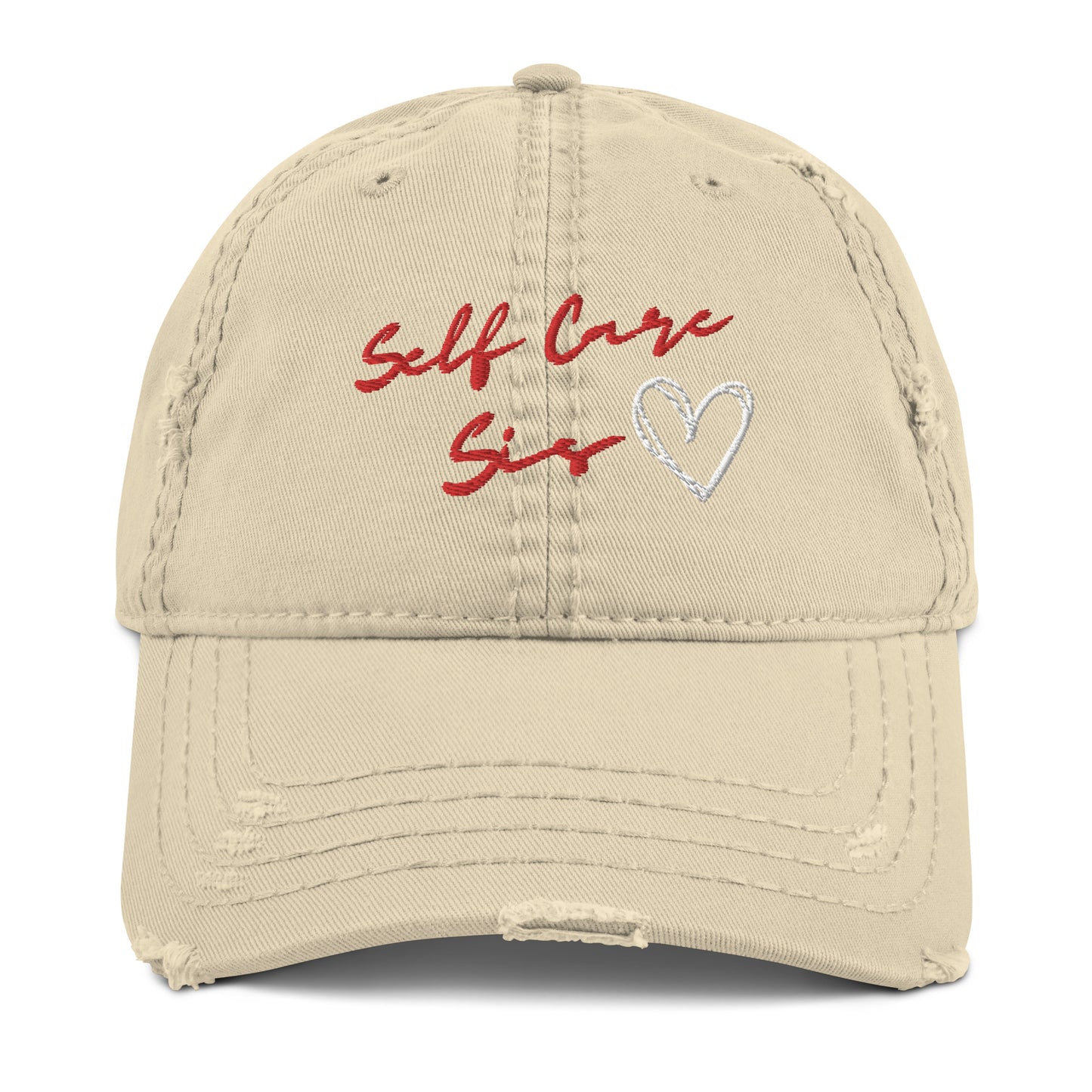 Distressed Self Care Sis Hat